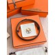 Special Grade Replica Hermes Women's My H and Reversible Hermès sur Mer Belt, 13 mm, Brown/Black Clone Sale