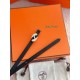 Special Grade Replica Hermes Women's My H Belt and Hermès sur Mer 13 mm Black Clone Sale