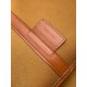 Special Grade Replica Celine Triomphe Soft Shopper Bag in Tan Canvas/Calfskin Clone Sale