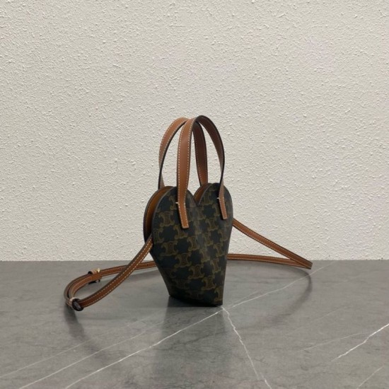 Special Grade Replica Celine Teen Coeur Triomphe Bag Clone Sale