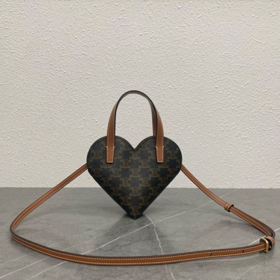 Special Grade Replica Celine Teen Coeur Triomphe Bag Clone Sale