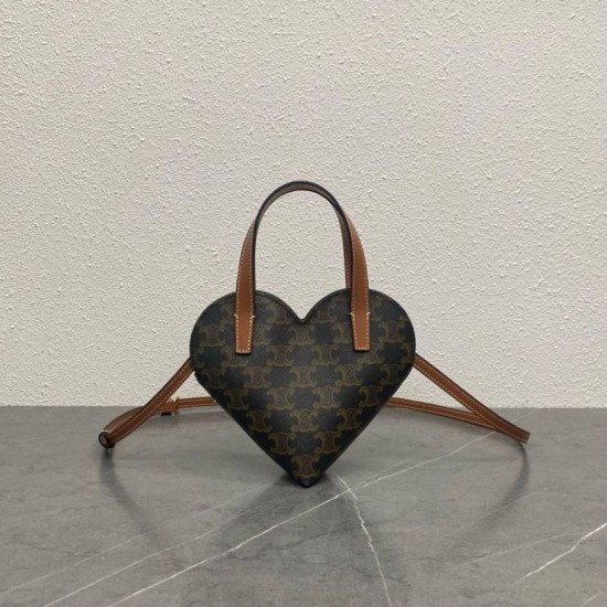 Special Grade Replica Celine Teen Coeur Triomphe Bag Clone Sale