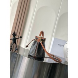 Special Grade Replica Celine Clara Triomphe Bucket Bag Clone Sale