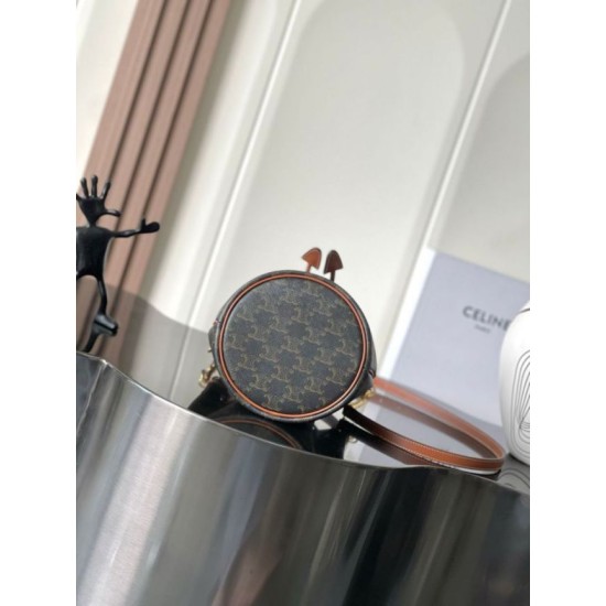 Special Grade Replica Celine Clara Triomphe Bucket Bag Clone Sale