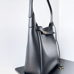 Special Grade Replica Balenciaga Bel Air Large Hobo Bag in Black Clone Sale