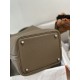 Special Grade Replica Hermes Picotin Lock 18 Etoupe bag in gray with silver hardware Clone Sale