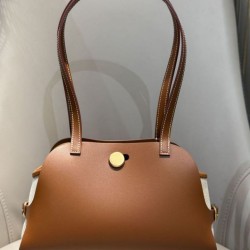 Special Grade Replica Hermes Tablier Sellier shoulder bag in camel Clone Sale