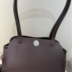 Special Grade Replica Hermes Tablier Sellier shoulder bag in ebony Clone Sale