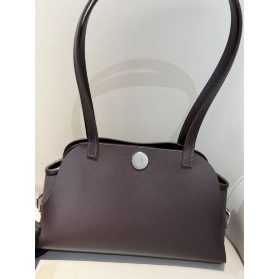 Special Grade Replica Hermes Tablier Sellier shoulder bag in ebony Clone Sale