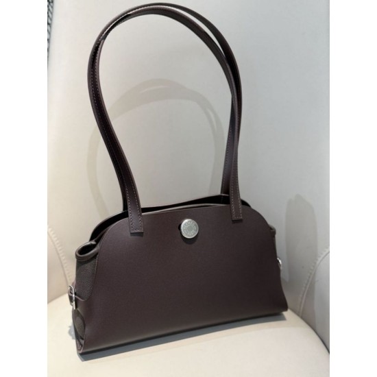Special Grade Replica Hermes Tablier Sellier shoulder bag in ebony Clone Sale