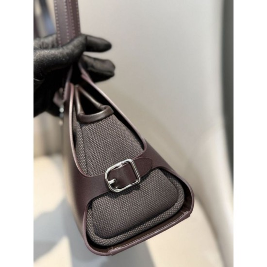 Special Grade Replica Hermes Tablier Sellier shoulder bag in ebony Clone Sale