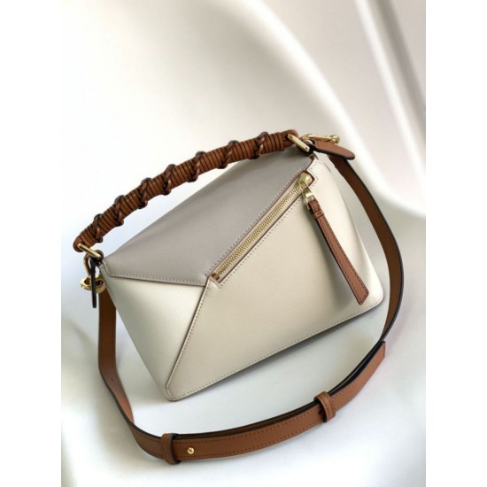 Special Grade Replica Loewe Small Puzzle Edge Bag in Multicolored Calfskin Nappa Leather Clone Sale
