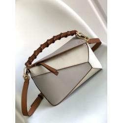 Special Grade Replica Loewe Small Puzzle Edge Bag in Multicolored Calfskin Nappa Leather Clone Sale