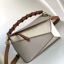 Special Grade Replica Loewe Small Puzzle Edge Bag in Multicolored Calfskin Nappa Leather Clone Sale
