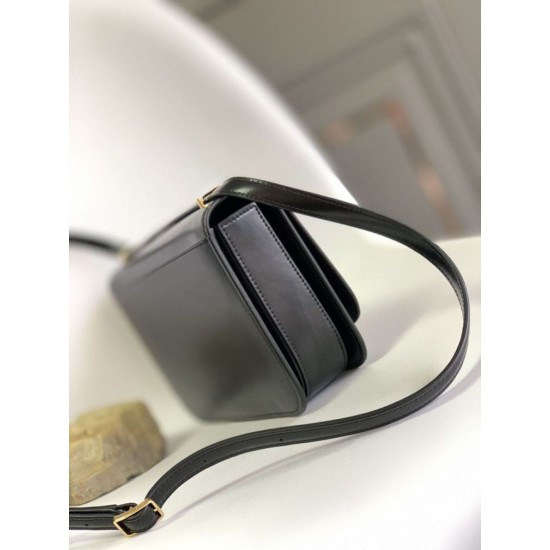 Special Grade Replica Loewe Small Goya Bag in Black Clone Sale