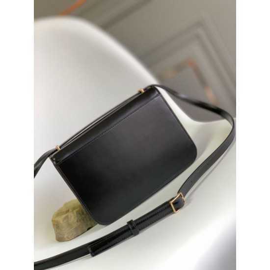 Special Grade Replica Loewe Small Goya Bag in Black Clone Sale