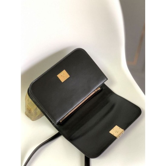 Special Grade Replica Loewe Small Goya Bag in Black Clone Sale