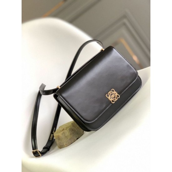 Special Grade Replica Loewe Small Goya Bag in Black Clone Sale