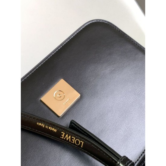 Special Grade Replica Loewe Small Goya Bag in Black Clone Sale