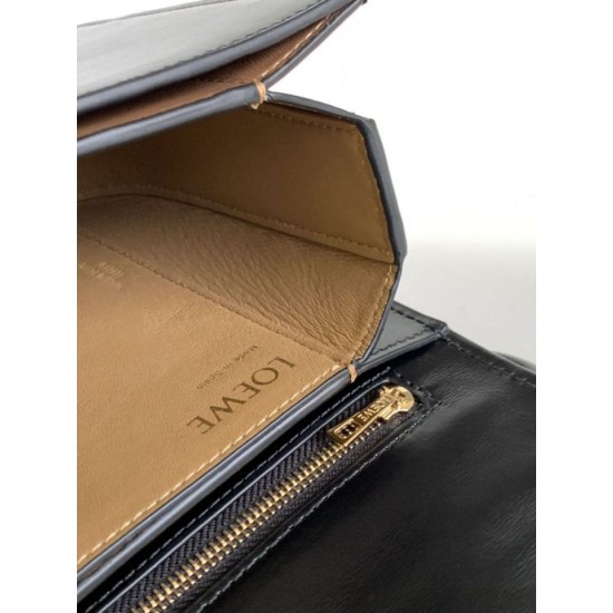 Special Grade Replica Loewe Small Goya Bag in Black Clone Sale