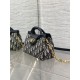 Special Grade Replica Dior Jolie Top Handle Mini Bag Dior Oblique jacquard S3123 Blue Clone Sale