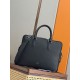 Special Grade Replica Dior CD Icon Men Zipper Briefcase Tote Shoulder Bag Black Clone Sale