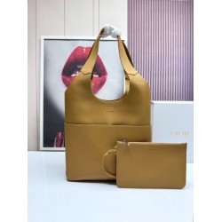 Special Grade Replica Dior Privé Icons Men Tote Bag Brown Calfskin   Clone Sale