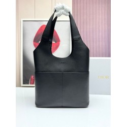 Special Grade Replica Dior Privé Icons Men Tote Bag Black Calfskin   Clone Sale