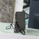 Special Grade Replica Dior A4 Zipper Clutch Dior Oblique Bag Black Clone Sale