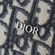 Special Grade Replica Dior A4 Zipper Clutch Dior Oblique Bag Black Clone Sale