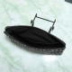 Special Grade Replica Dior A4 Zipper Clutch Dior Oblique Bag Black Clone Sale