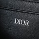Special Grade Replica Dior A4 Zipper Clutch Dior Oblique Bag Black Clone Sale