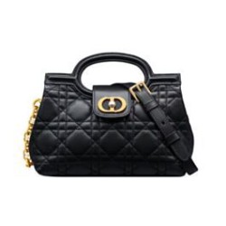 Special Grade Replica Dior Jolie Top Handle Mini Bag Cannage S3123 Black Clone Sale