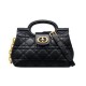Special Grade Replica Dior Jolie Top Handle Mini Bag Cannage S3123 Black Clone Sale