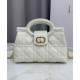 Special Grade Replica Dior Jolie Top Handle Mini Bag Cannage S3123 Beige Clone Sale