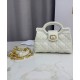 Special Grade Replica Dior Jolie Top Handle Mini Bag Cannage S3123 Beige Clone Sale