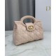 Special Grade Replica Dior Jolie Top Handle Mini Bag Cannage S3123 Pink Clone Sale