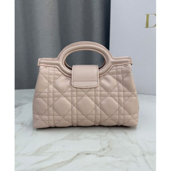 Special Grade Replica Dior Jolie Top Handle Mini Bag Cannage S3123 Pink Clone Sale