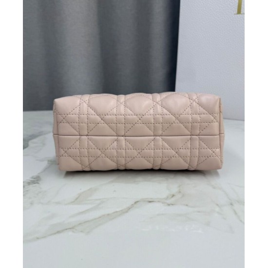 Special Grade Replica Dior Jolie Top Handle Mini Bag Cannage S3123 Pink Clone Sale