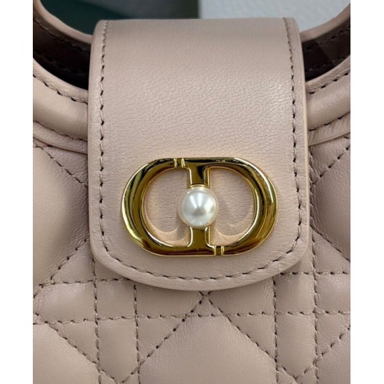 Special Grade Replica Dior Jolie Top Handle Mini Bag Cannage S3123 Pink Clone Sale