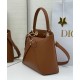 Best Replica Dior CD 26SS Bow-Adorned Tote Bag Coffee Fake At Cheap Price Special Grade Replica Dior CD 26SS Bow-Adorned Tote Bag Coffee Clone Sale