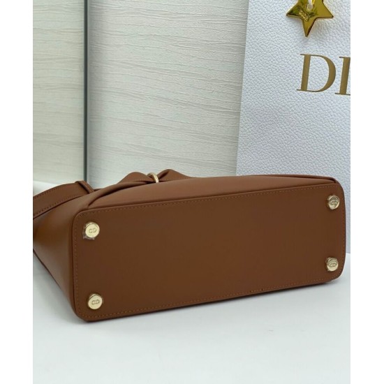 Best Replica Dior CD 26SS Bow-Adorned Tote Bag Coffee Fake At Cheap Price Special Grade Replica Dior CD 26SS Bow-Adorned Tote Bag Coffee Clone Sale