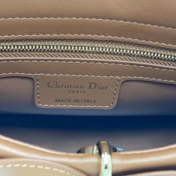 Special Grade Replica Dior CD 26SS Bow-Adorned Tote Bag Coffee Clone Sale