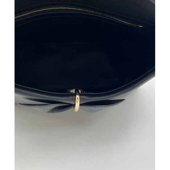 Special Grade Replica Dior CD 26SS Bow-Adorned Tote Bag Black Clone Sale