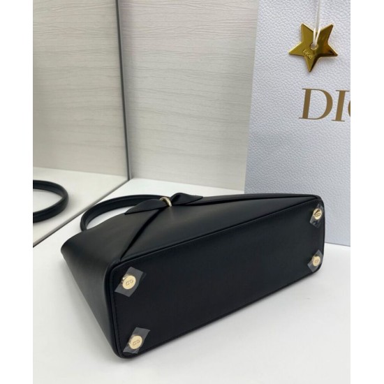 Special Grade Replica Dior CD 26SS Bow-Adorned Tote Bag Black Clone Sale