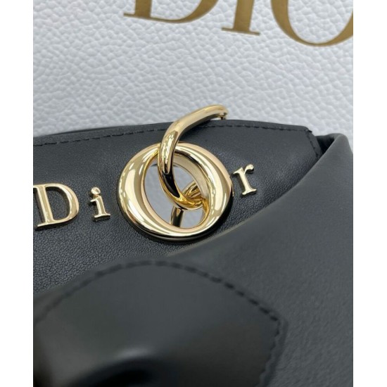 Special Grade Replica Dior CD 26SS Bow-Adorned Tote Bag Black Clone Sale
