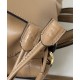 Special Grade Replica Fendi Cappuccino Vintage Women Drawstring Backpack Apricot Clone Sale