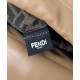 Special Grade Replica Fendi Cappuccino Vintage Women Drawstring Backpack Apricot Clone Sale