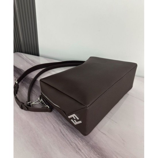 Special Grade Replica Fendi Lui Medium/Large shoulder bag Bag 7VA667 Coffee Clone Sale