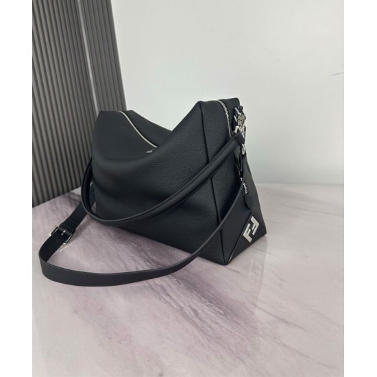 Special Grade Replica Fendi Lui Medium/Large shoulder bag Bag 7VA667 Black Clone Sale